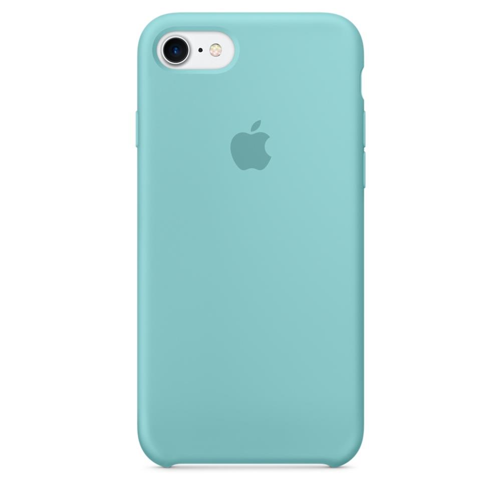 AREA Cover originale Apple per iPhone 7 in silicone sea blue